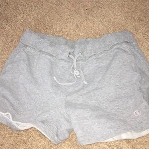 gray champion shorts